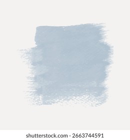 Traçado de pincel de aquarela azul abstrato sobre fundo branco. Traçado de pincel texturizado, azul suave cria uma sensação calmante e artística. Perfeito para projetos criativos e artísticos. Projetar vetor de elemento.