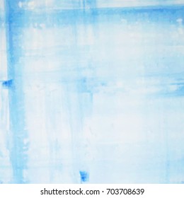 Abstract blue watercolor design background