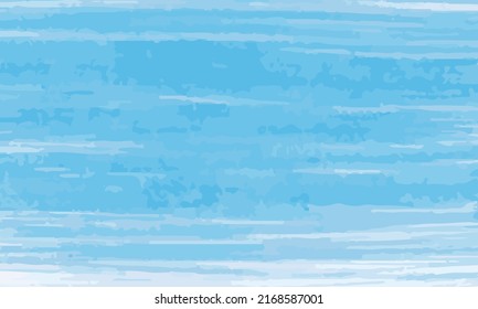 abstract blue watercolor hand painted brush strokes background Style Texture. Seamless background. Horizontal brush strokes. Cover Print Design Background  Randomly smeared picture Vector illustration
