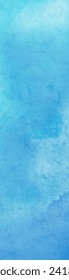 Abstract blue watercolor paint Background. Design banner element. Vector illustration