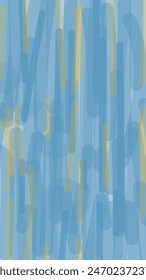 Abstract Blue Watercolor Paint Background