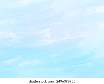 Abstract blue watercolor texture design background vector