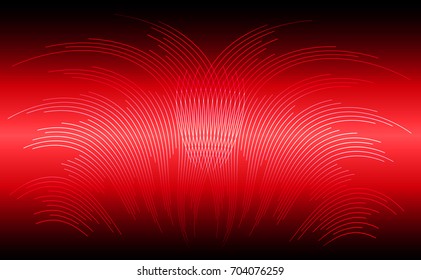 abstract blue wave