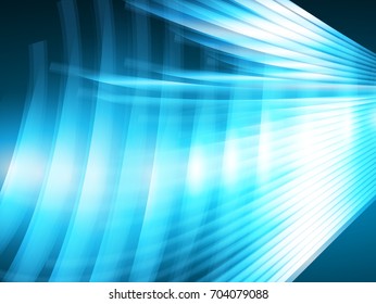 abstract blue wave