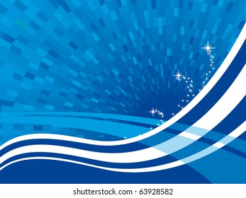 Abstrakter blauer Hintergrund