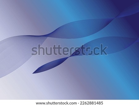 Abstract blue wave background, Wave background.