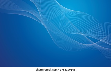 abstract blue wave background,  business  presentation style, vector design.