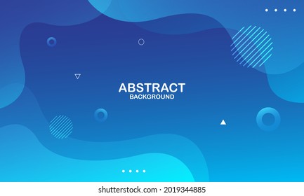 Abstract blue wave background. Cool background design for posters. Eps10 vector