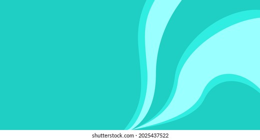 Abstract blue wave background design
