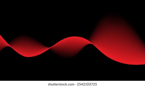 Abstractas diseño de fondo de onda azul
