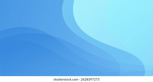 Abstract blue wave background design. Geometric stripe line art design. Modern shiny concept ,illustration for poster, ad, banner and brochure,Vector