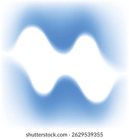 Abstract blue wave background design element