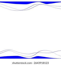 abstract blue wave background design 