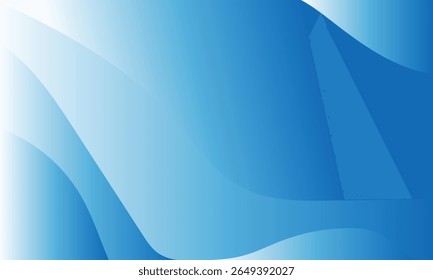 Abstract blue wave background design