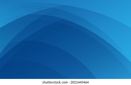 Resumen de fondo de onda azul.  Composición dinámica de formas. Vector Eps10