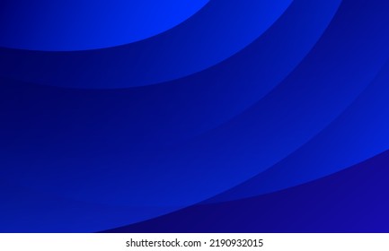 Abstract blue wave background. Dynamic shapes composition. Eps10 vector
