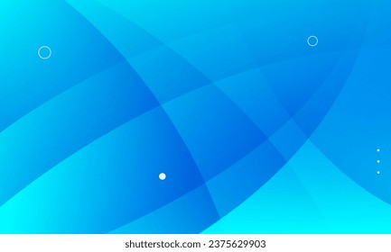 Abstrakter blauer Hintergrund. Dynamische Formen-Zusammensetzung. Vektorgrafik