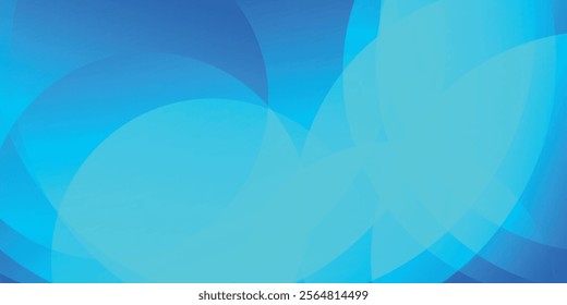 Abstract blue wave background. Dynamic shapes composition. Vector illustratio