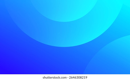 Abstract blue wave background. Dynamic sound wave. Design element. Vector illustration