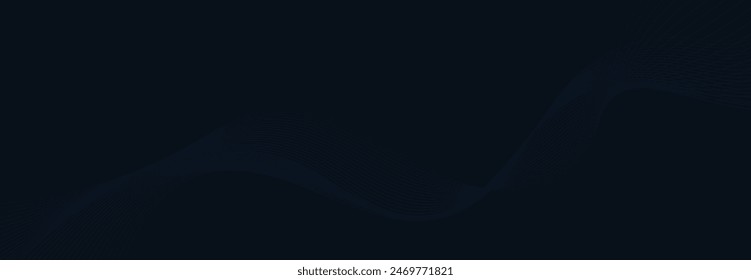 Abstract blue wave background. EPS10