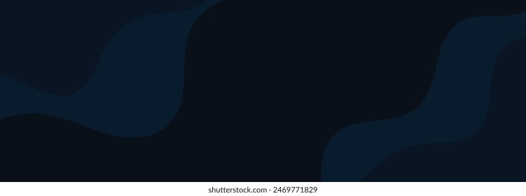 Abstract blue wave background. EPS10