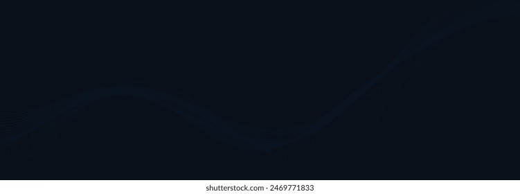 Abstract blue wave background. EPS10