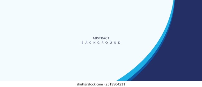 abstract blue wave background. eps10