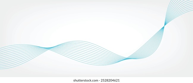 Fondo azul abstracto de la onda. EPS10