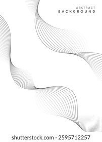 abstract blue wave background. eps10