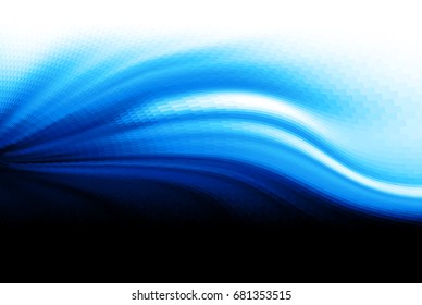 Abstract blue wave background. Eps8. RGB Global colors