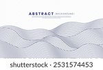 Abstract blue wave background with flowing patterns and textures. Japanese water art wallpaper. Concept a dynamic and serene ocean-inspired design.