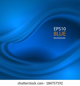 abstract blue wave background foe your business