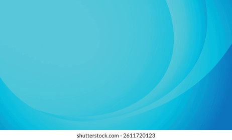 Abstract blue wave background illustration	