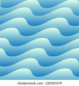 Abstract blue wave background image