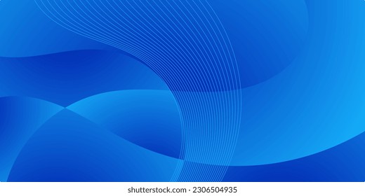 fondo de onda azul abstracto con líneas