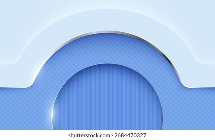 Fundo de onda azul abstrato com linhas e design moderno
