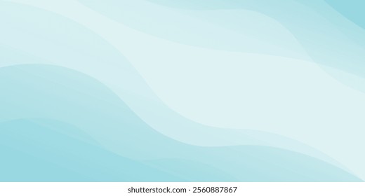 Abstract blue wave background, minimal wave design concept, vector illustration. for banner, modern banner, eps10.