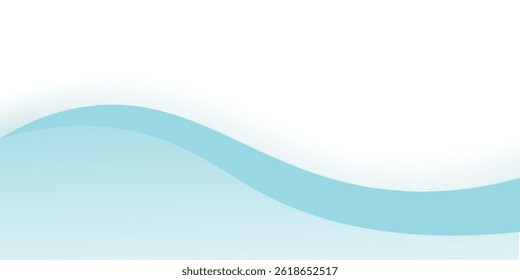 Fondo azul Abstractas de la onda, concepto mínimo del diseño de la onda, Ilustración vectorial. para el Anuncio, Anuncio.