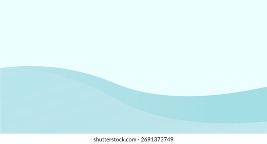 Fondo azul Abstractas de la onda, concepto mínimo del diseño de la onda, Ilustración vectorial. para el Anuncio, Anuncio.eps.10