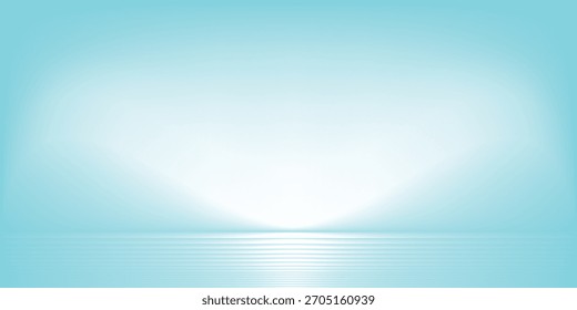Abstract blue wave background, minimal wave design concept, vector illustration. for banner, banner.