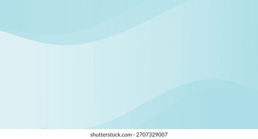 Fundo de onda azul abstrato, conceito de design de onda mínima, ilustração vetorial. para banner, banner.eps.10