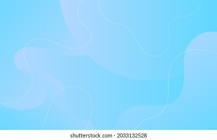 Abstract blue wave background. Modern background design. Liquid color. Fluid shapes composition. Fit for presentation design. website, basis for banners, wallpapers, brochure, posters