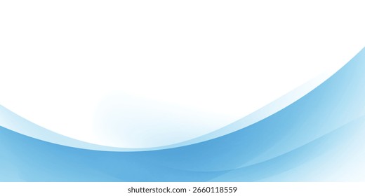 Abstract blue wave background , modern design