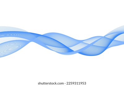 Abstrakter blauer Hintergrund, Vektorgrafik