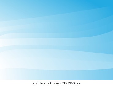Abstract blue wave background. Vector illustration.