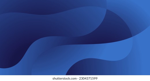 abstract blue wave background. vector illustration.