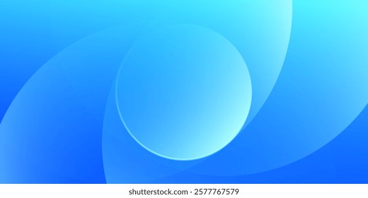 Abstract blue wave background. Vector illustration