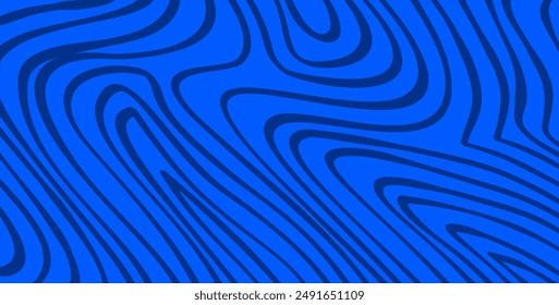 fondo de onda azul abstracto. fondo ondulado azul. fondo ondulado abstracto. fondo de onda oceánica. líneas de onda oceánica Fondo de pantalla.