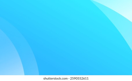 Abstract blue wave banner background. ideal for banner, header, cover, billboard, brochure, social media, EPS 10