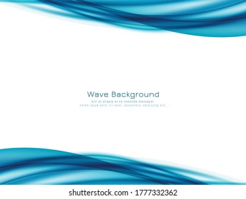 Abstrakter, blauer, dekorativer Hintergrund